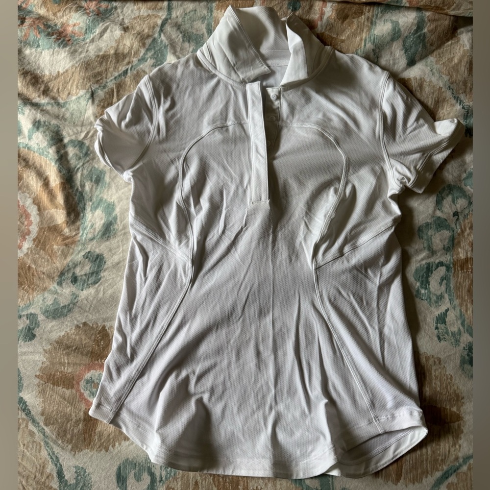Size 6 Lululemon Quick-Dry Short-Sleeve Polo
